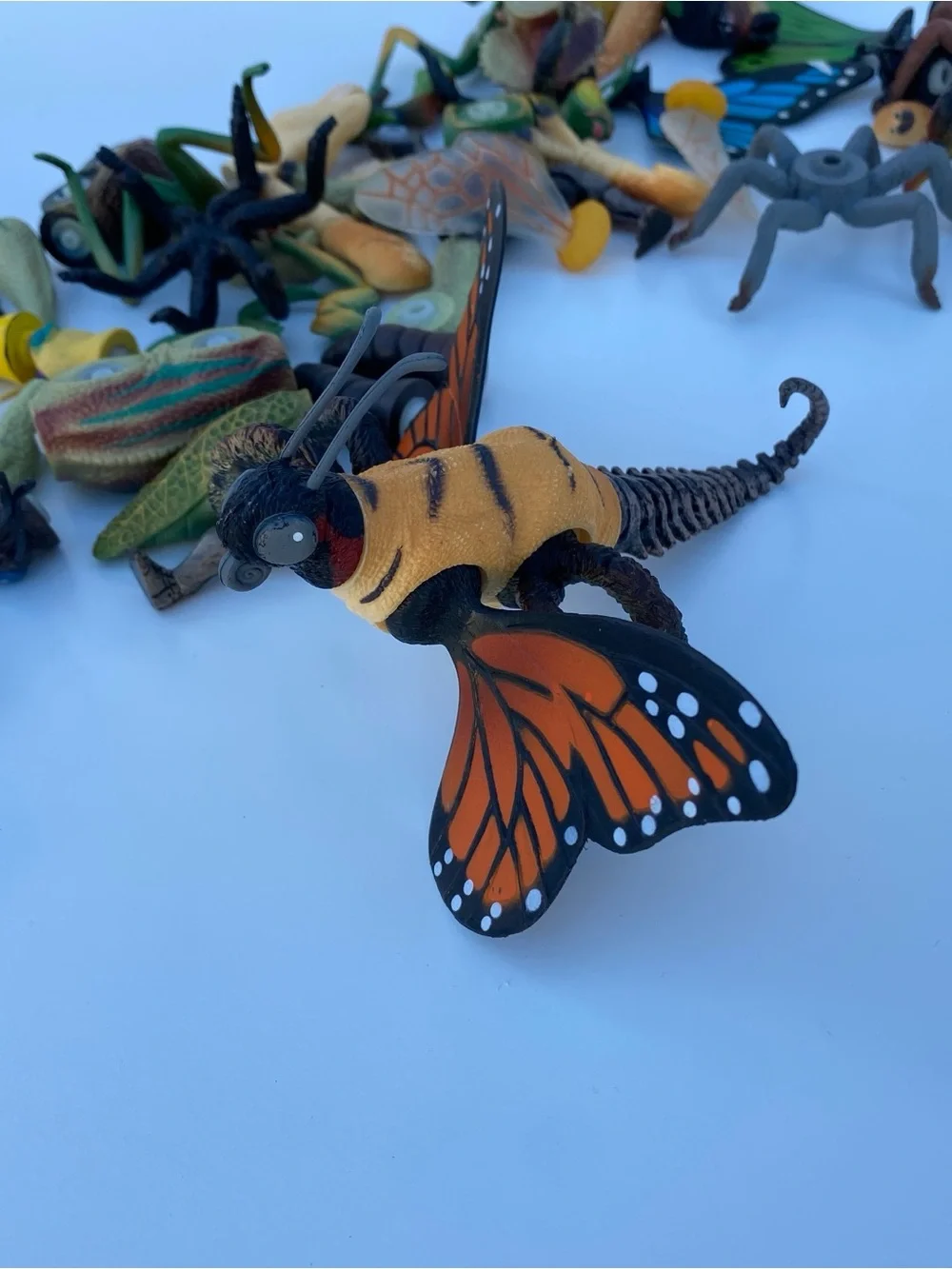 Vintage K&M International Magnamorphs 2005 Mix & Match Bugs & Dinosaurs 57 Pcs